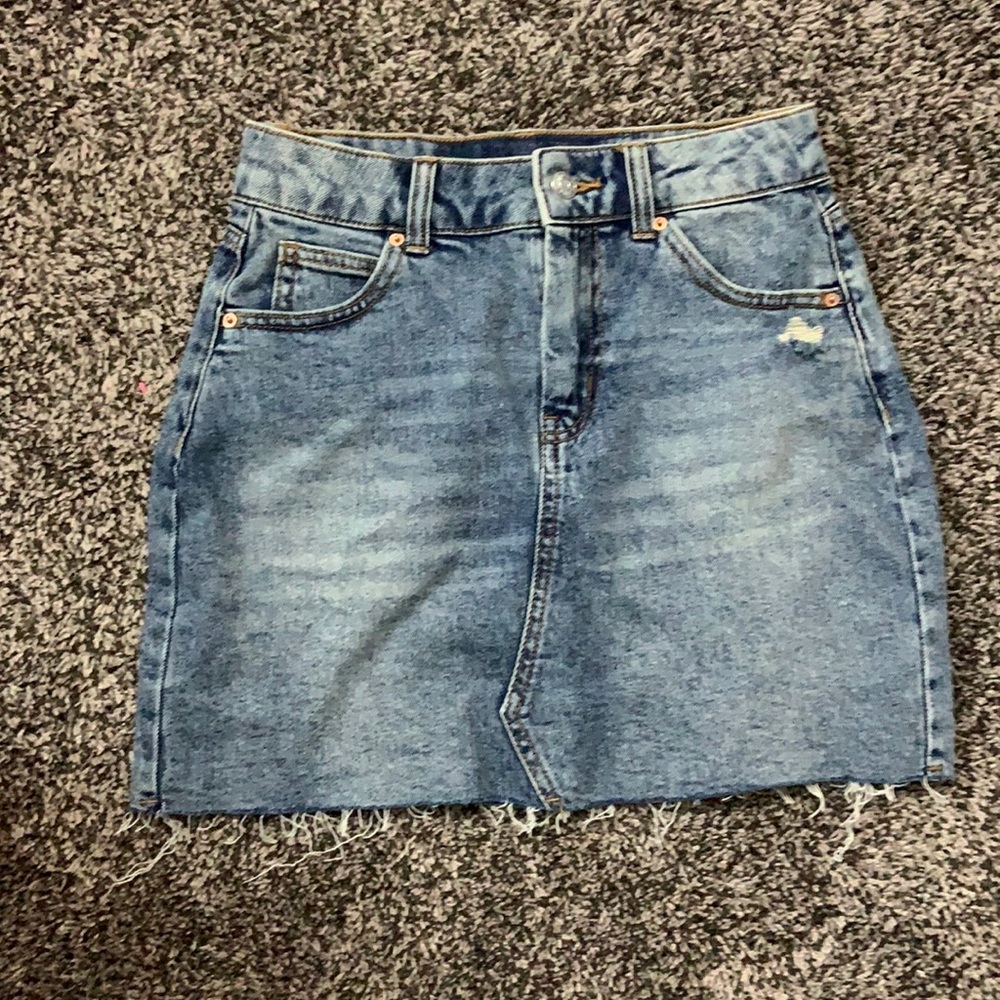 jean skirt